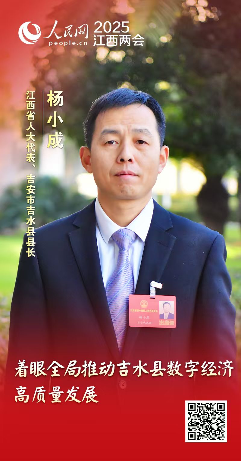 局推动吉水县数字经济高质量发展J9数字平台杨小成代表：着眼全(图2)